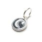 Preview: Moon Silver, versilbert mit 999er Feinsilber, Amulett S