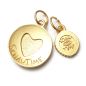 Preview: Amour M & Lotus S, Amulett Twin GoldShiny