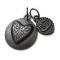 Preview: Amour M & Lotus S, Amulett Twin BlackBeauty