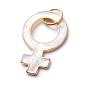 Preview: Venus, vergoldet mit 24K Feingold, Amulett L