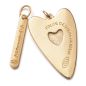 Preview: Herz L & Love M, Amulett Twin GoldShiny