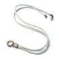 Preview: LightGrey Ibiza 88 Sahara, lange Leder Wechselkette