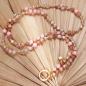 Preview: Riona 88 GoldShiny, lange Edelstein Wechselkette