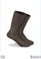 Preview: Alpaka Wollsocken Brown