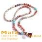 Preview: AURA L, extralange Mala Edelstein Halskette