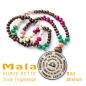 Preview: MANTRA S, kurze Mala Edelstein Halskette