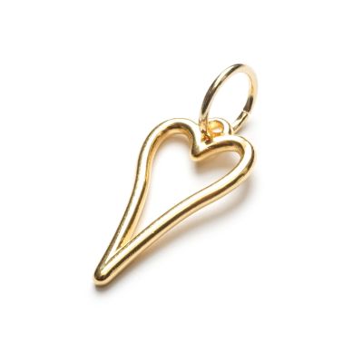 Corazon, vergoldet mit 24K Feingold, Amulett S