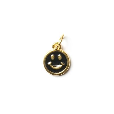 Smile, vergoldet mit 24K Feingold, Amulett S