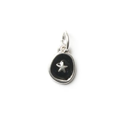 Sternchen, versilbert mit 925er Feinsilber, Amulett S