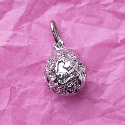 Joy, versilbert mit 999er Feinsilber, Amulett M