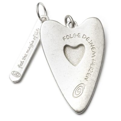 Herz L & Love M, Amulett Twin SilverShiny