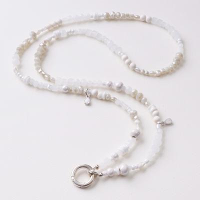 White Sands 88 SilverShiny, lange Edelstein Wechselkette