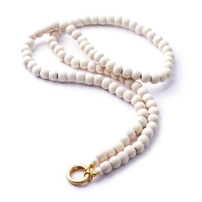 OffWhite GoldShiny EsTrenc 88, Exclusive lange Wechselkette