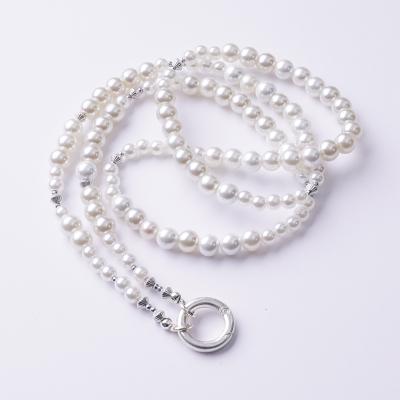 Moorea PerlenBeads 88 SilverShiny, lange Perlen Wechselkette