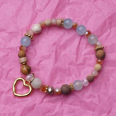 Saitos GoldShiny, Edelstein Armband