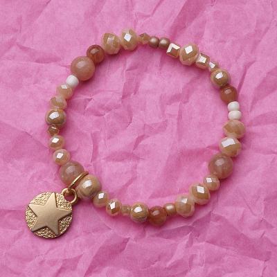Aruba GoldShiny, Edelstein Armband