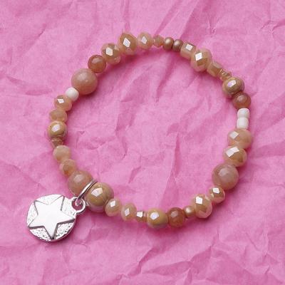 Aruba SilverShiny, Edelstein Armband