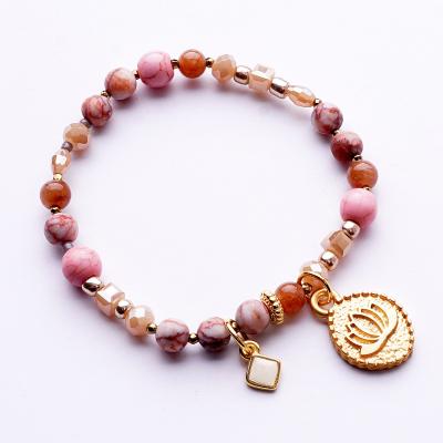 Luthien GoldShiny, Edelstein Armband