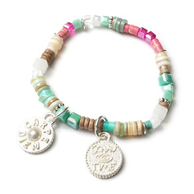 Edelstein Armband Trinidad, SilverShiny