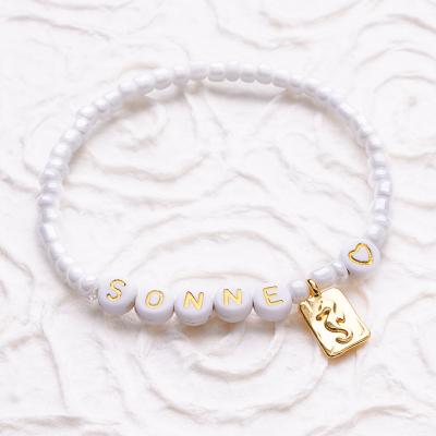 Boho Armband SONNE OffWhite
