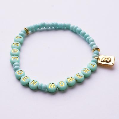 LEBE DEN MOMENT, Boho Armband