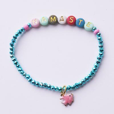NAMASTE Bunt, Boho Armband