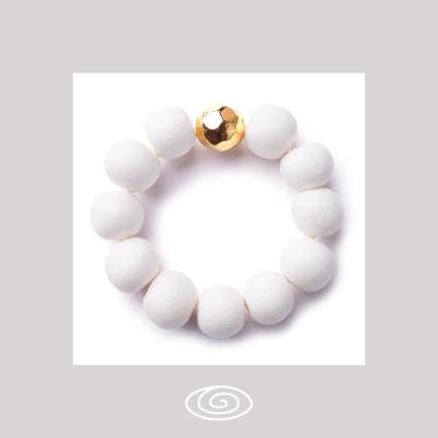 EsTrenc Offwhite GoldShiny, Ring