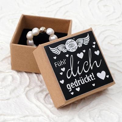 Preview: Fidschi SilverShiny, Perlen Ring