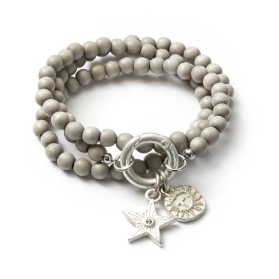 ArmbandDesign 2029, EsTrenc Grey SilverShiny