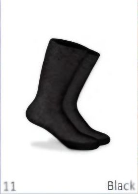 Alpaka Wollsocken Black