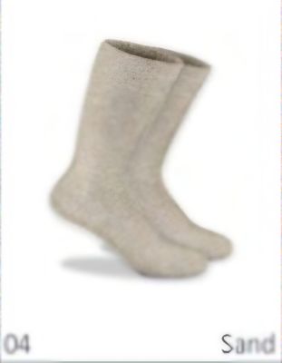 Alpaka Wollsocken Sand