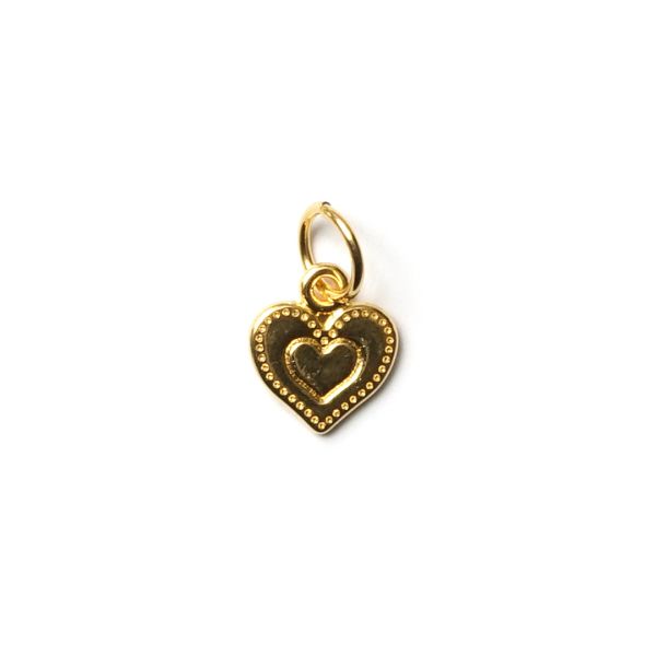 Amour, vergoldet mit 24K Feingold, Amulett XS