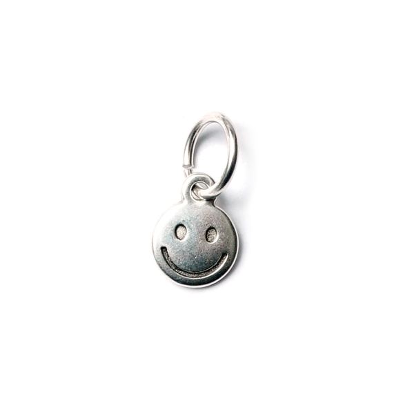 Smile, versilbert mit 999er Feinsilber, Amulett XS