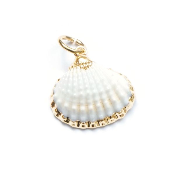 Muschel White GoldShiny, Amulett S