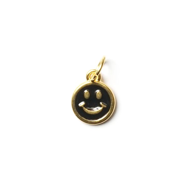 Smile, vergoldet mit 24K Feingold, Amulett S