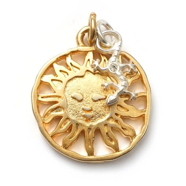 Sunshine M GoldShiny & Gecko SilverShiny S, Amulett Twin