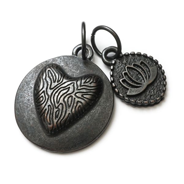 Amour M & Lotus S, Amulett Twin BlackBeauty