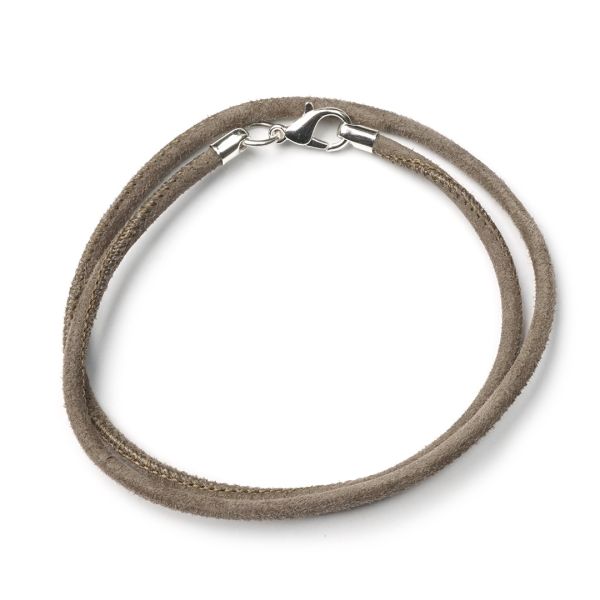 Taupe Ibiza 44, kurze Leder Wechselkette