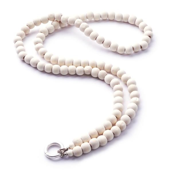 OffWhite SilverShiny EsTrenc 88, Exclusive lange Wechselkette