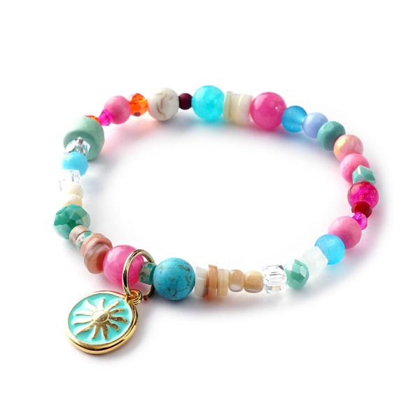 Sunshine GoldShiny, Edelstein Armband