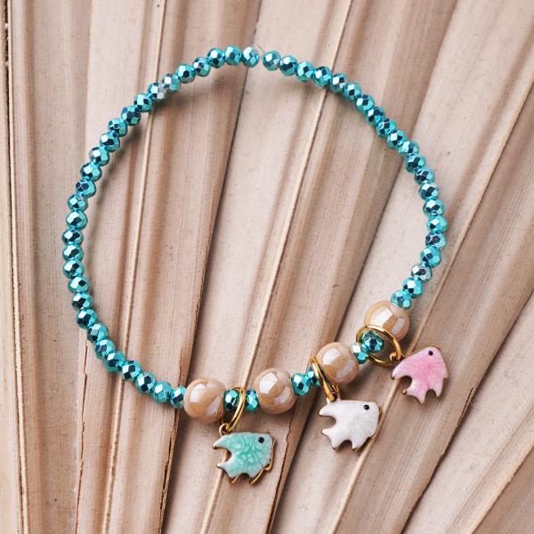 St. Vincent Türkis, Design Armband