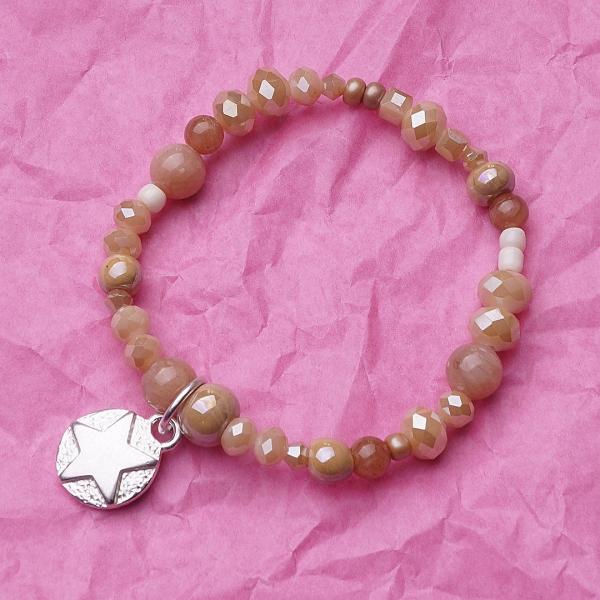 Aruba SilverShiny, Edelstein Armband