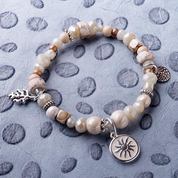 Aloha SilverShiny, Edelstein Armband