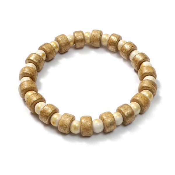 Edelstein Armband Florenz Cappuccino