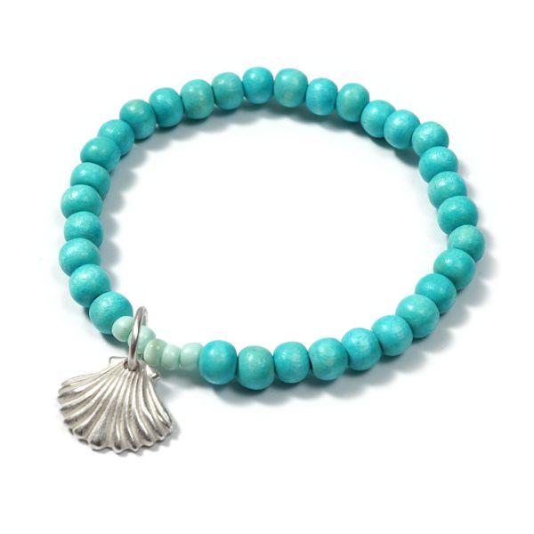 EsTrenc Armband Aqua SilverShiny