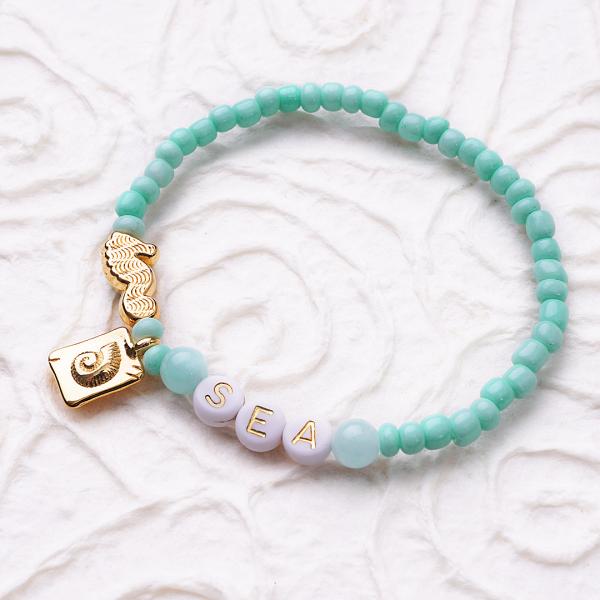 Boho Armband SEA Mint