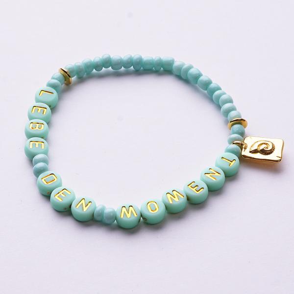 LEBE DEN MOMENT, Boho Armband