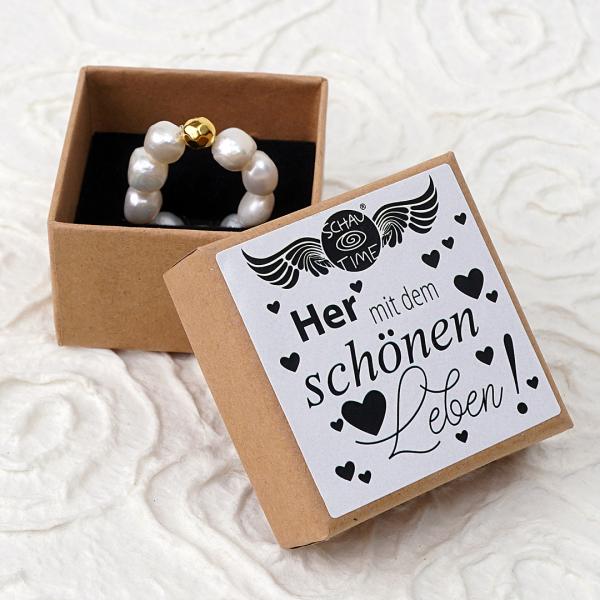 Fidschi GoldShiny, Perlen Ring