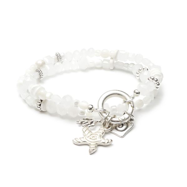 ArmbandDesign 2096, Beach SilverShiny