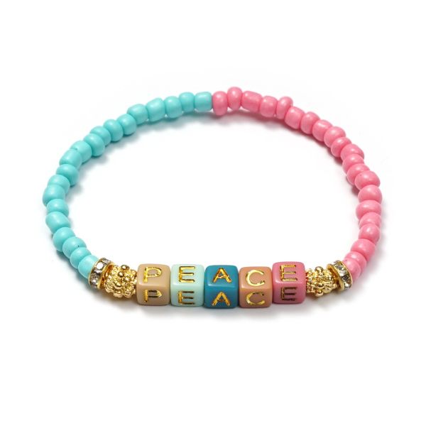 Boho Armband PEACE Colour